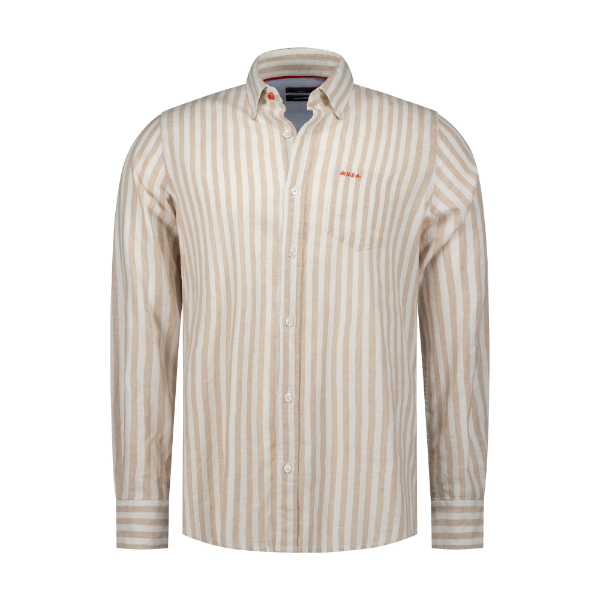 NZA-New-Zeal_NZA261_1195_26AN546 NZA Overhemd 26an546 Light Dune