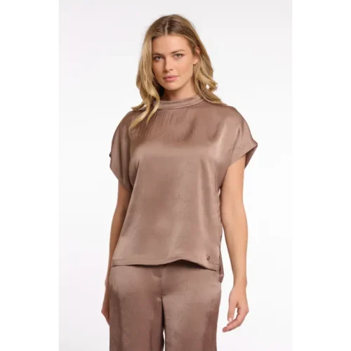 Rino&Pelle_SS26_11011_Esai.7002622 Rino & Pelle Top Esai 7002622 11011 Slate Bark