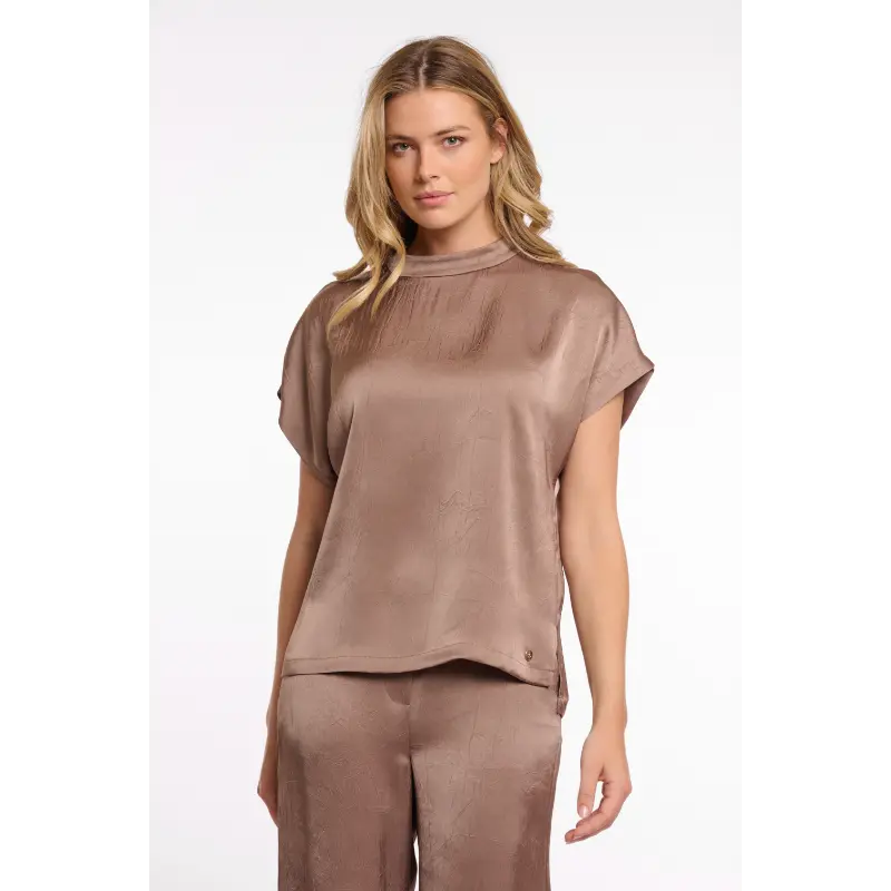 Rino&Pelle_SS26_11011_Esai.7002622 Rino & Pelle Top Esai 7002622 11011 Slate Bark