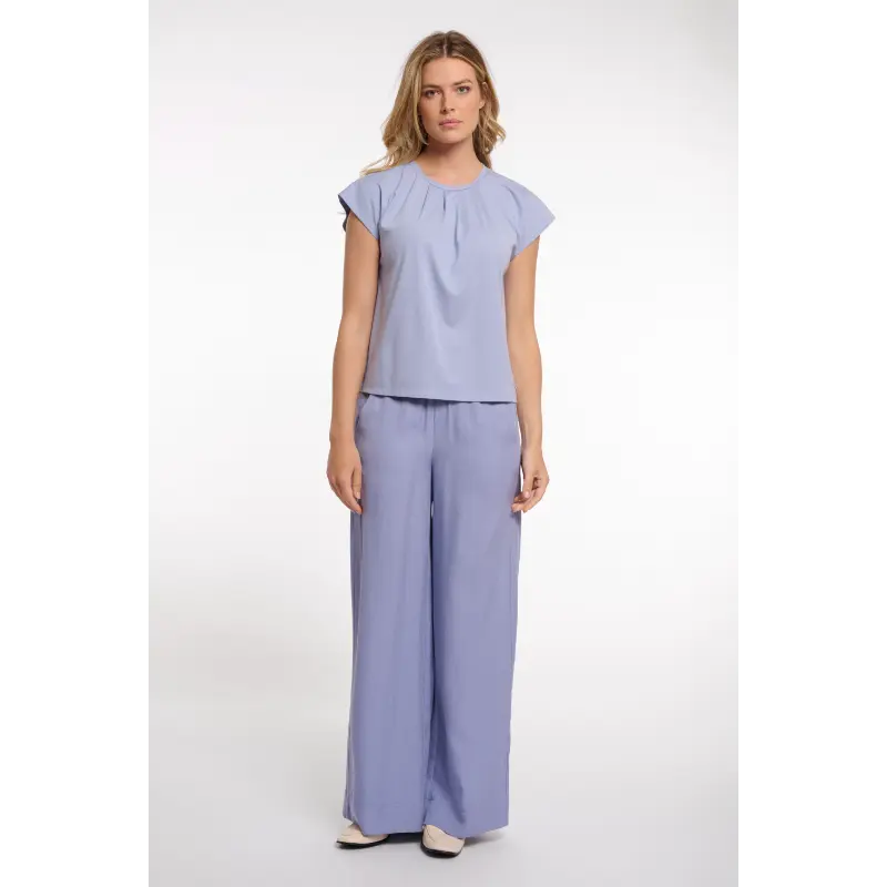 Rino&Pelle_SS26_11021_Ladonna.7002623_4 Rino & Pelle Top Ladonna 7002623 11021 Brushed Blue