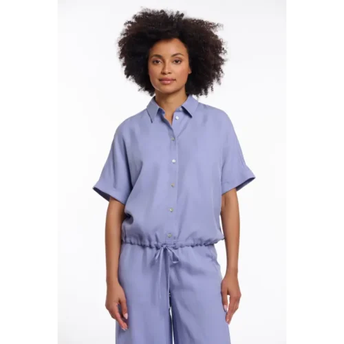 Rino&Pelle_SS26_11021_Rune.7002623 Rino & Pelle Blouse Rune 7002623 11021 Brushed Blue