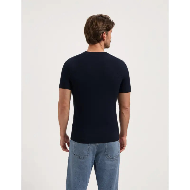 Saint-Steve_SS26_70003-dark-navy_210157_2 Saint Steve T-Shirt Hein 210157 70003 Dark Navy