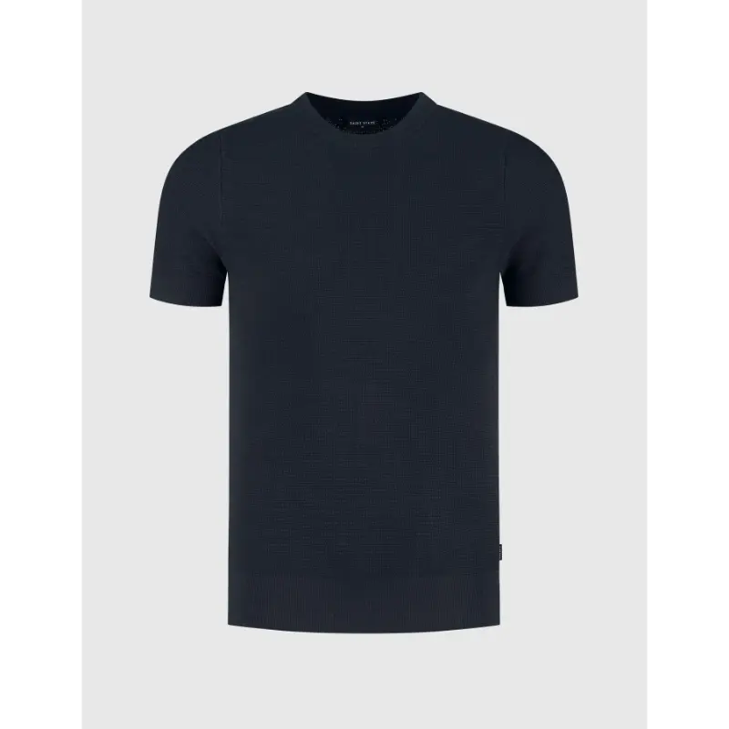 Saint-Steve_SS26_70003-dark-navy_210157_3 Saint Steve T-Shirt Hein 210157 70003 Dark Navy