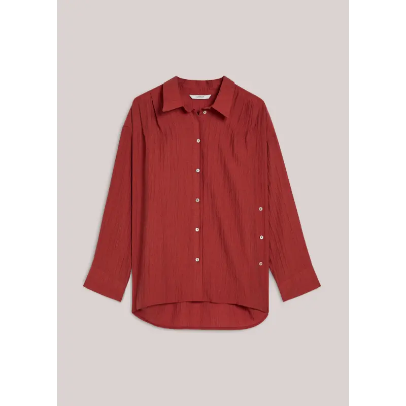 Summum-_spring-2026_559_2s3430-12373_7 Summum Blouse 2s3430-12373 559 Brick Red