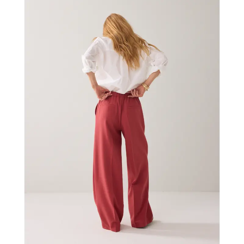 Summum-_spring-2026_559_4s2369-11680_2 Summum Broek 4s2369-11680 559 Brick Red