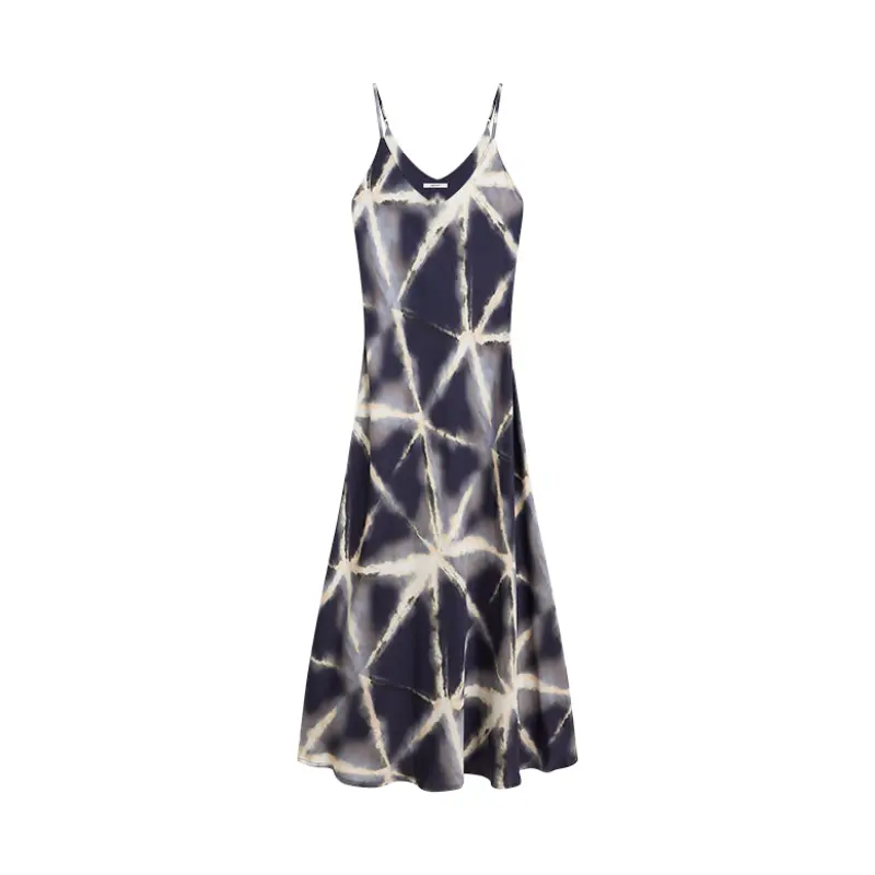 Summum-_summer-2026_413_5s1659-12459 Summum Jurk lang 5s1659-12459 Blauw Dessin