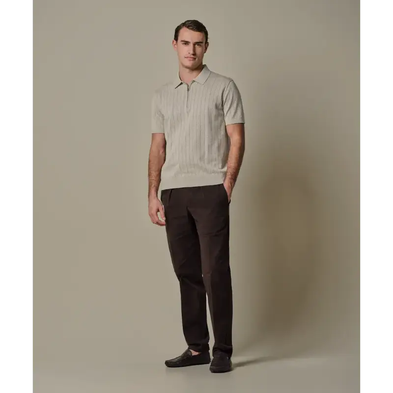 ppxd10029c 4 Profuomo Polo PPXD10029c Beige