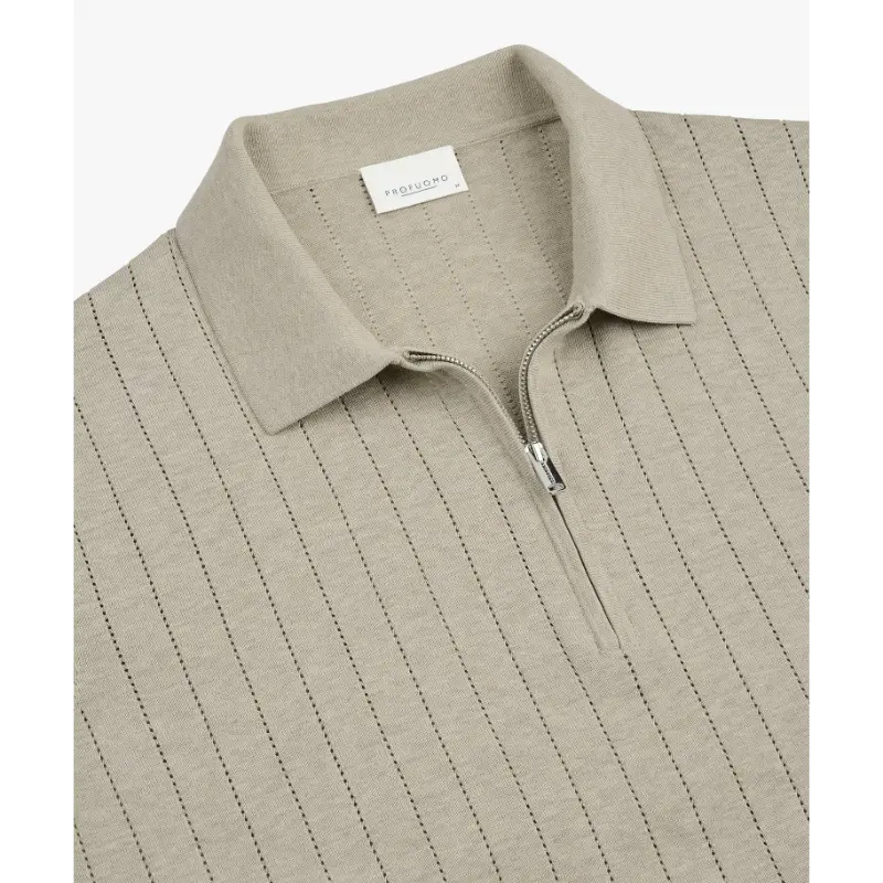 ppxd10029c Profuomo Polo PPXD10029c Beige