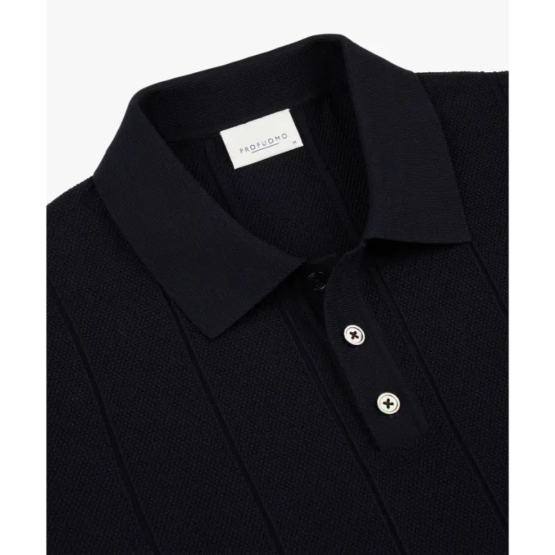 ppxd10030a navy3 Profuomo Polo PPXD10030a Navy