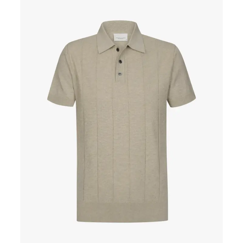 ppxd10030e Beige1 Profuomo Polo PPXD10030e Beige