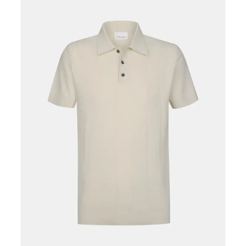 ppxd10030f off white1 Profuomo Polo PPXD10030f Off-White