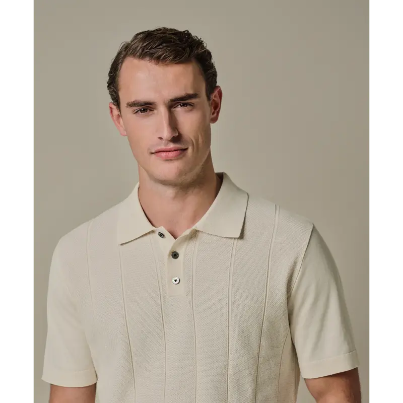 ppxd10030f off white4 Profuomo Polo PPXD10030f Off-White
