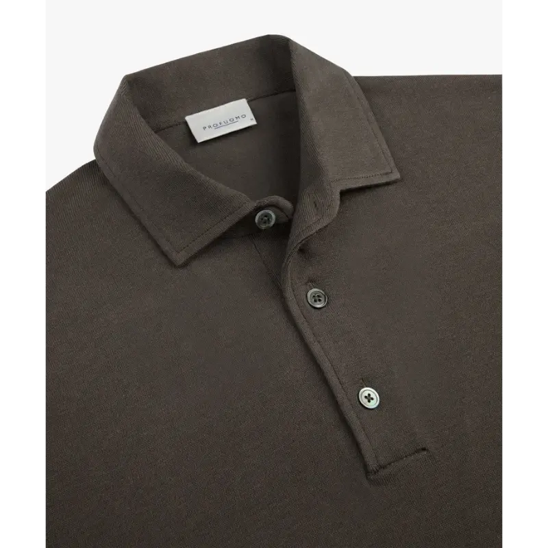 ppxj10005b-4 Profuomo Polo PPXJ10005b Brown