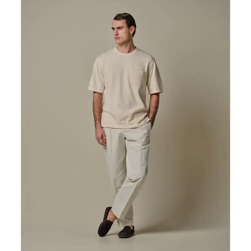 ppxt10005b2 Profuomo T-Shirt PPXT10005b Off-White