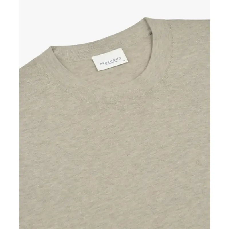 ppxt10009g3 Profuomo T-Shirt PPXT10009g Beige
