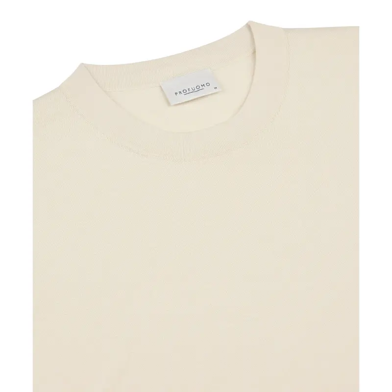 ppxt10009h1 Profuomo T-Shirt PPTX10009h Off-White