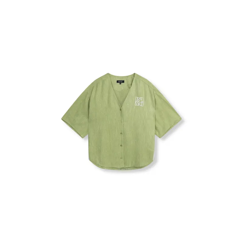r26039599322 Refined Department T-Shirt Bennie r2603959932 706 Groen