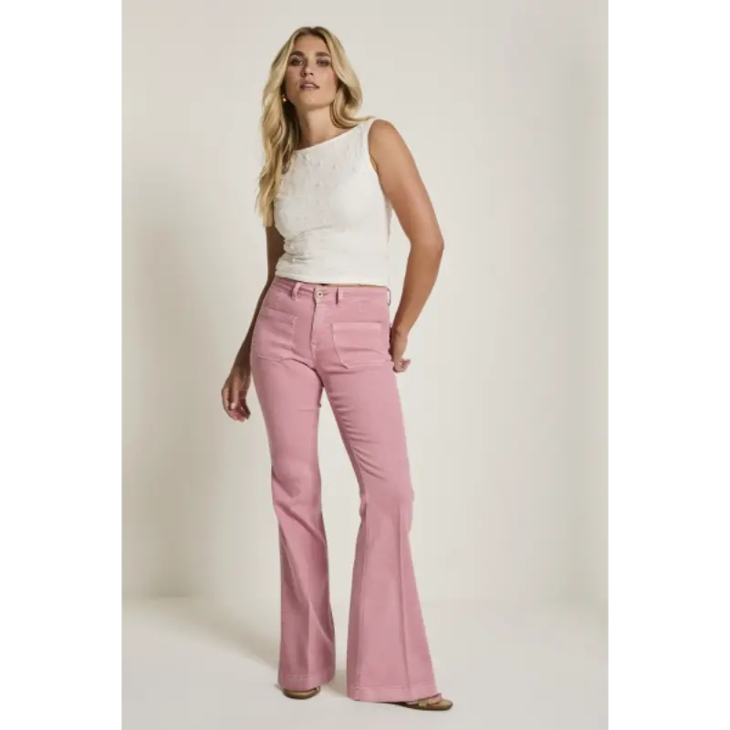 ss261.267321 1 Parami Broek Jade SS261.267321 Blossom Pink
