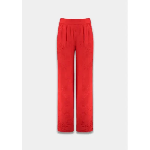 ss26p1063 Harper&Yve Broek Rosie SS26P106 323 Poppy Red