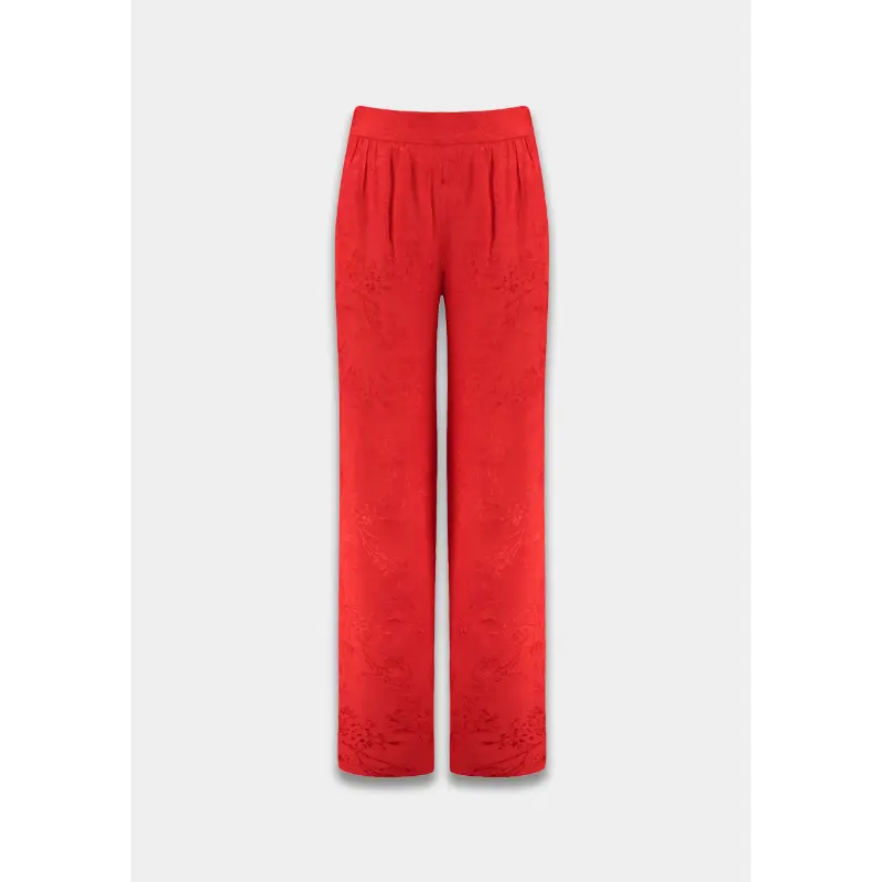 ss26p1063 Harper&Yve Broek Rosie SS26P106 323 Poppy Red