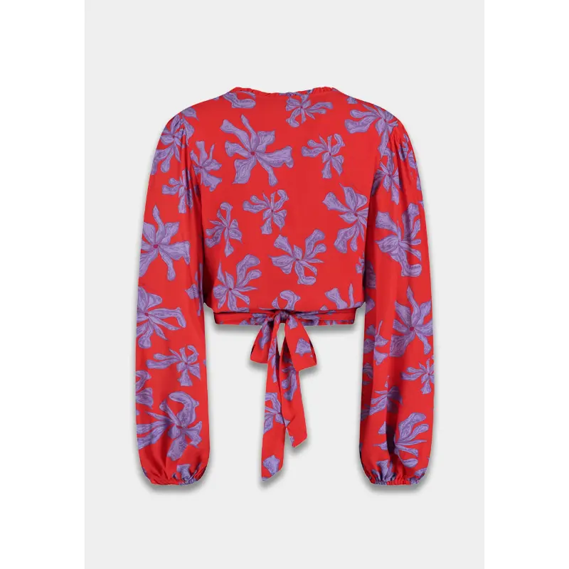 ss26p6096 Harper&Yve Top Flora SS26P609 628 Wild Rose