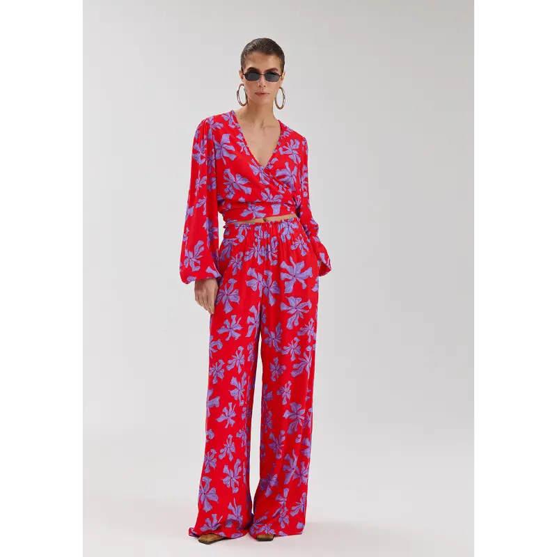 ss26p6097 Harper&Yve Top Flora SS26P609 628 Wild Rose