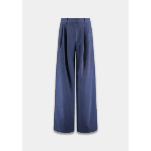 ss6n1056 Harper&Yve Broek Mason SS26N105 424 Blue Stripe