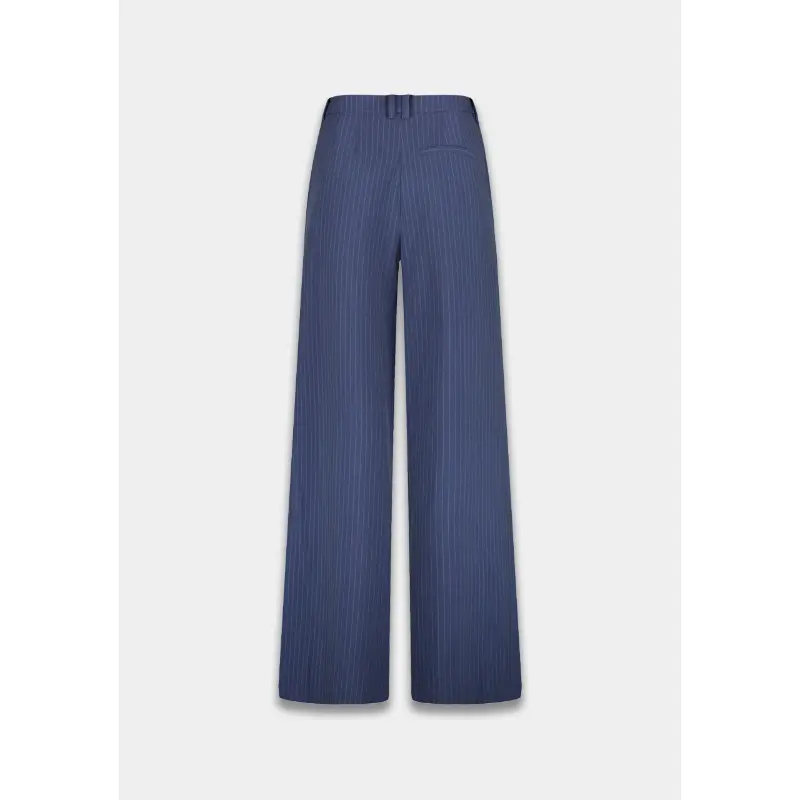 ss6n1057 Harper&Yve Broek Mason SS26N105 424 Blue Stripe