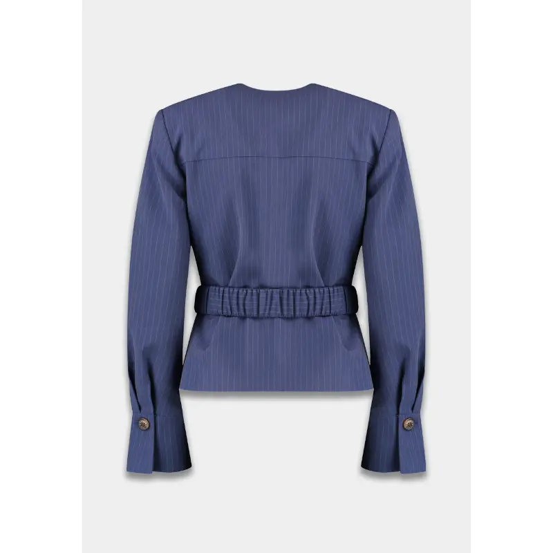 ss6n2098 Harper&Yve Blazer Lida SS26N209 424 Blue Stripe