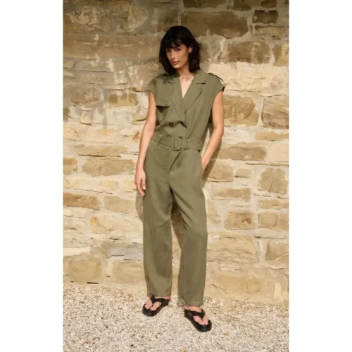 01-341026-604 Groen01 Yaya Jumpsuit 01-341026-604 99065 Groen
