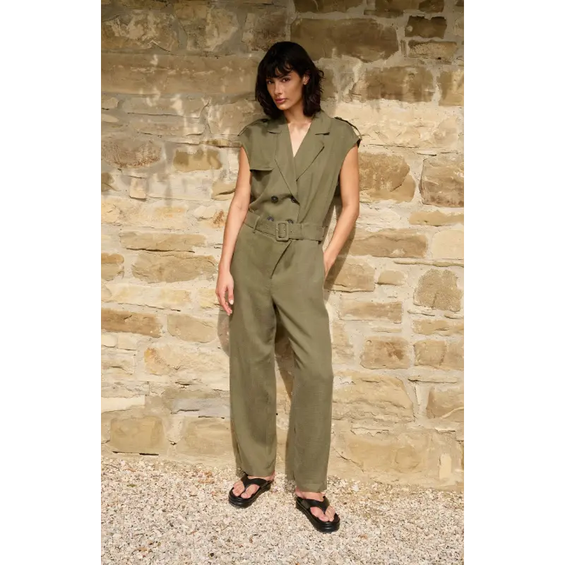 01-341026-604 Groen01 Yaya Jumpsuit 01-341026-604 99065 Groen