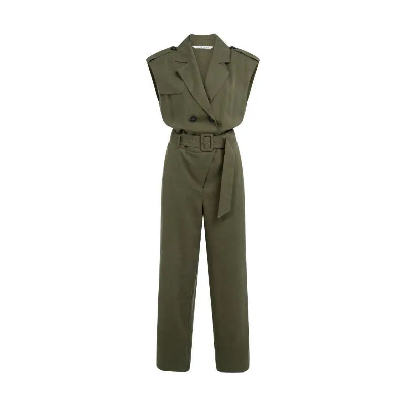 01-341026-604 Groen02 Yaya Jumpsuit 01-341026-604 99065 Groen