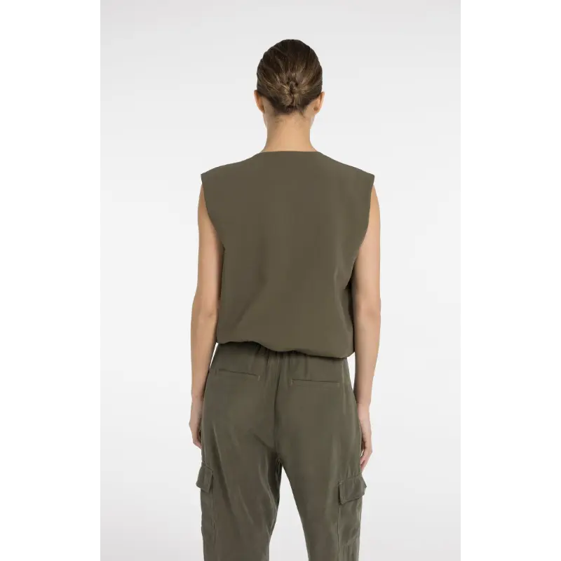 01-511051-604 Groen05 Yaya Gilet 01-511051-604 99065 Groen