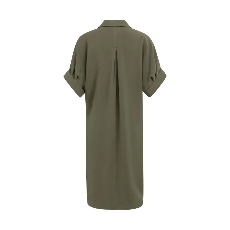 01-601218-604 Groen6 Yaya Jurk 01-601218-604 99065 Groen