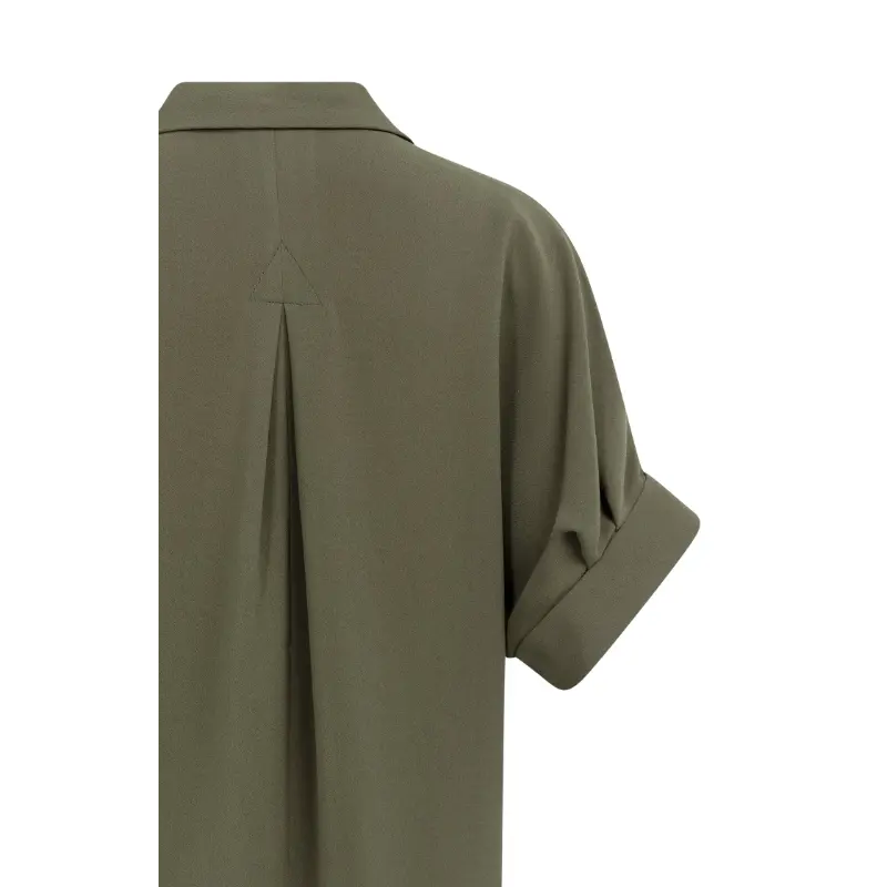 01-601218-604 Groen7 Yaya Jurk 01-601218-604 99065 Groen