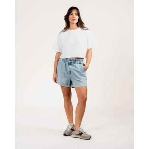 26165200 sophie blauw 503 blue bolt02 Kuyichi Short 26165200 Sophie 503 Blue Bolt