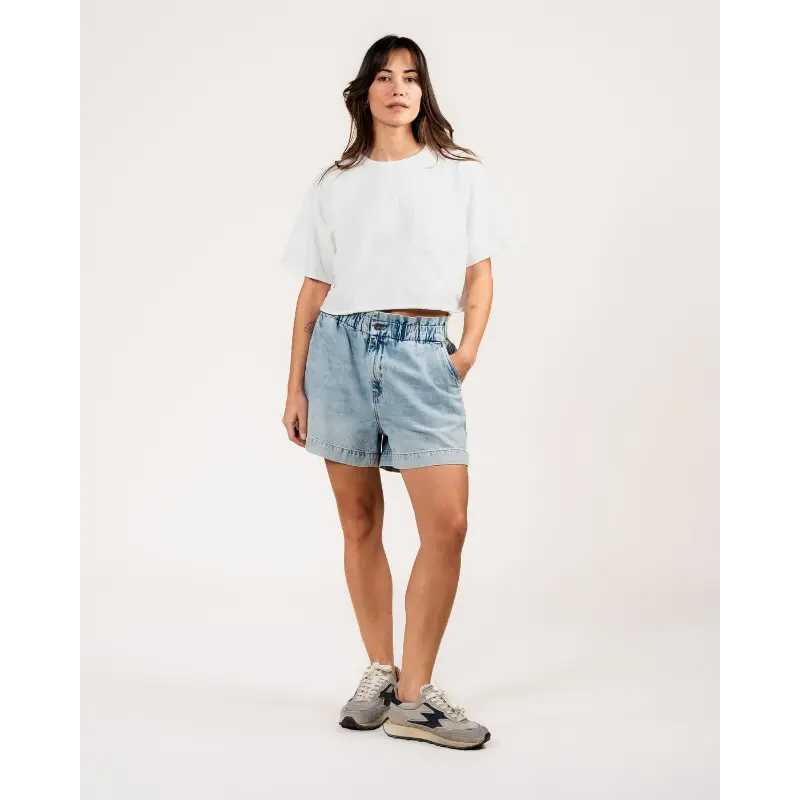 26165200 sophie blauw 503 blue bolt02 Kuyichi Short 26165200 Sophie 503 Blue Bolt