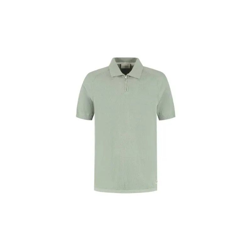 421014 Green Shadow1 Dstrezzed Polo Pettar 421014-ss26 564 Green Shadow