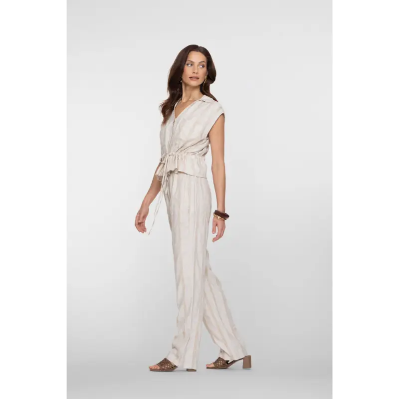 61430-20 Off White2 Geisha Broek 61430-20 720 Sand/Lurex