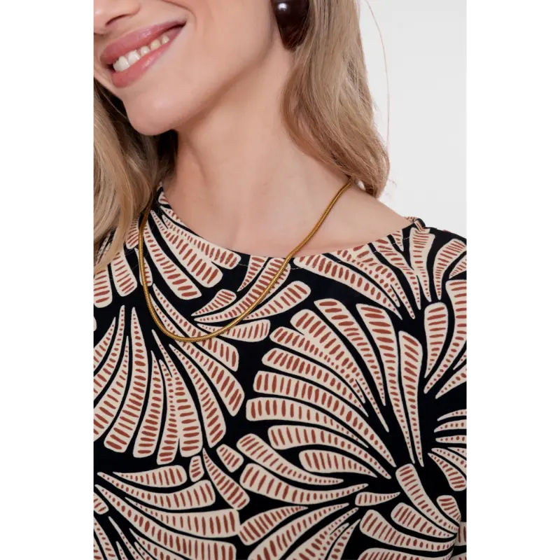 62331-204 Geisha Blouse 62331-20 999 Bruin