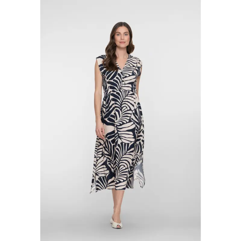 67396-20 Navy1 Geisha Jurk 67396-20 625 Deep Blue