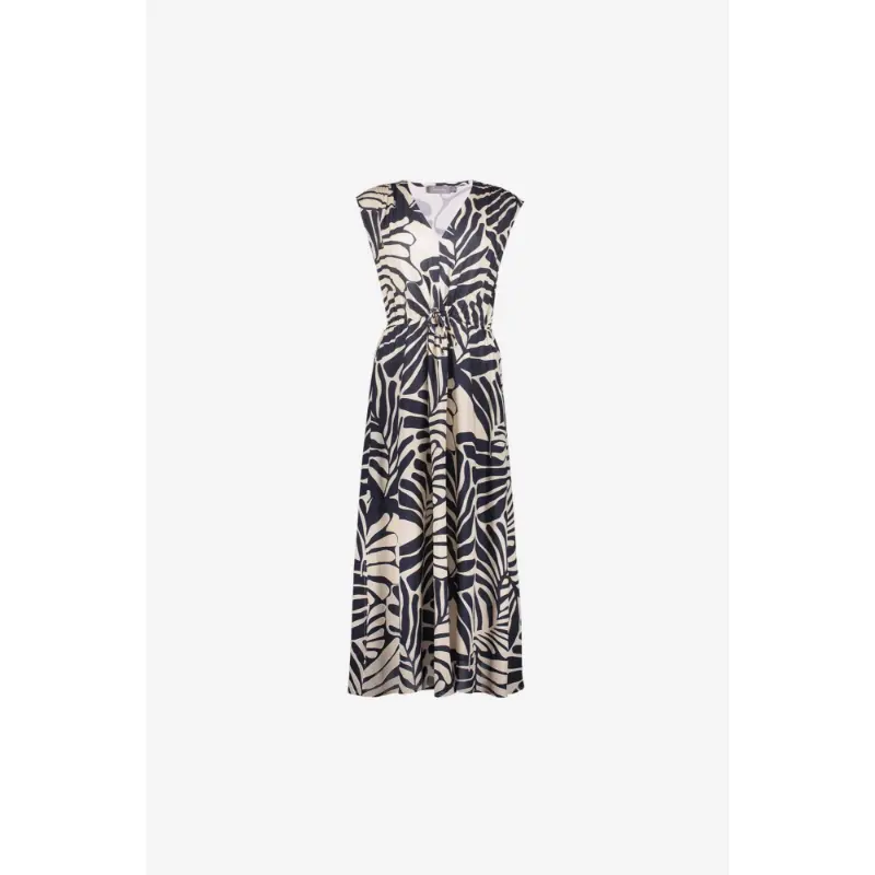 67396-20 Navy2 Geisha Jurk 67396-20 625 Deep Blue