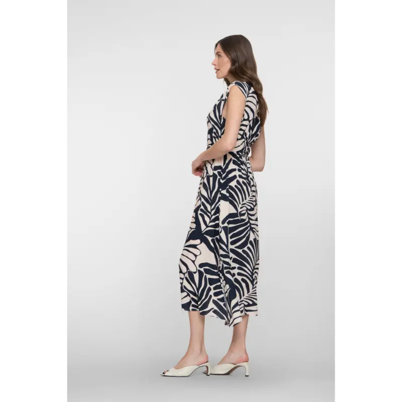 67396-20 Navy3 Geisha Jurk 67396-20 625 Deep Blue