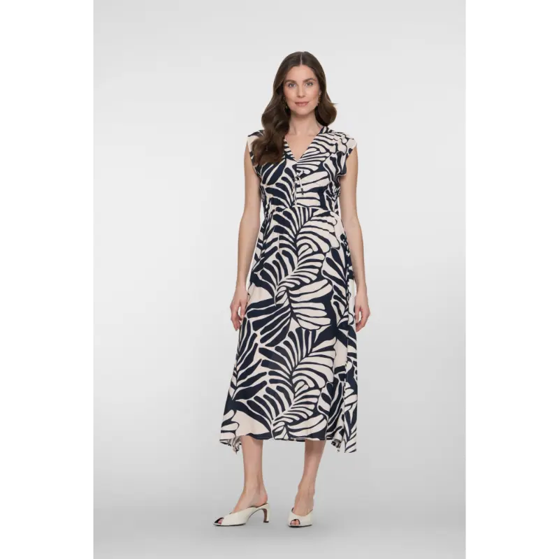 67396-20 Navy6 Geisha Jurk 67396-20 625 Deep Blue