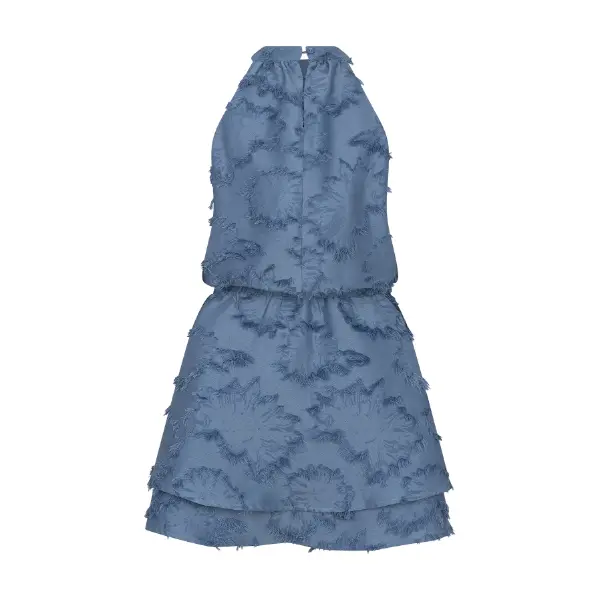 6F9A9607_2 Studio Amaya Jurk Jole 262-ST16 Blauw