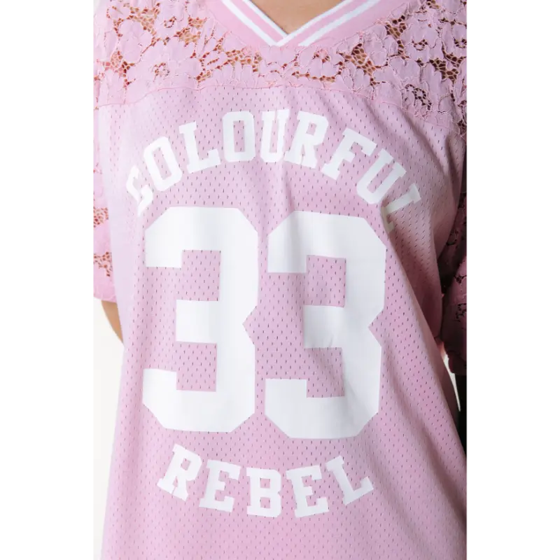 Colourful-Re_High-Summer-2026_612_WT217835_5 Colourful Rebel T-Shirt Tayla WT217835 612 Light Pink