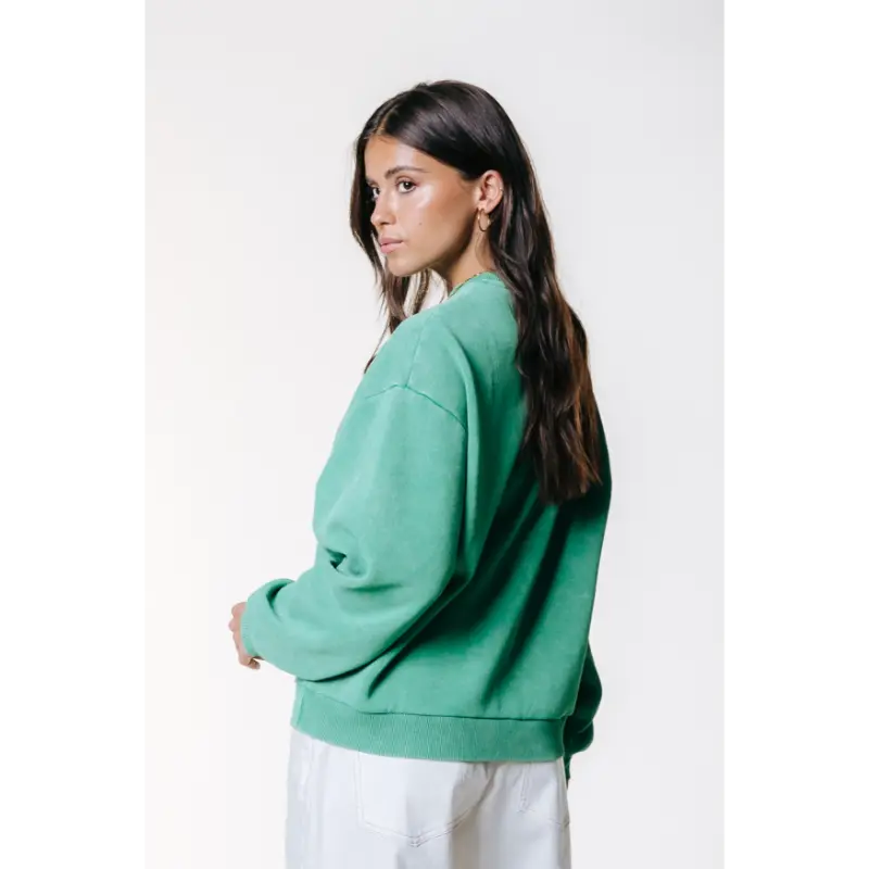 Colourful-Re_SpringSummer-2026_426_WS417632_3 Colourful Rebel Sweater WS417632 426 Off Green
