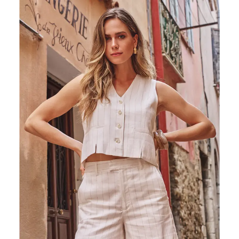 EsQualo_Summer-2026_960_HS26.17202_4 Esqualo Gilet HS26.17202 960 Off-White