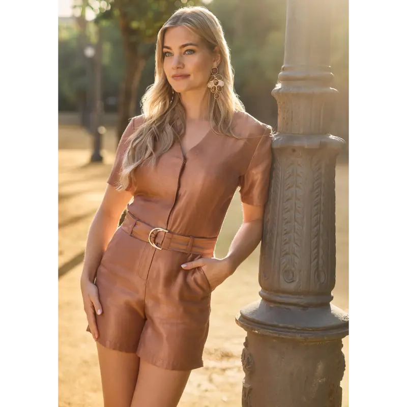 Jones2 Freebird Playsuit Jones 766 Copper