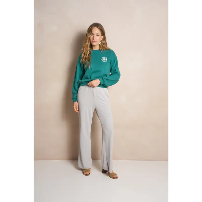 Lofty-Manner_Spring-1-2026_419_RB26 Lofty Manner Sweater Brinley RB26 419 Groen